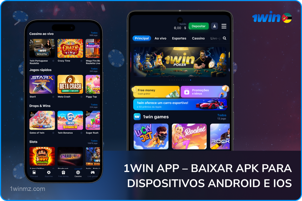 Version mobile 1win